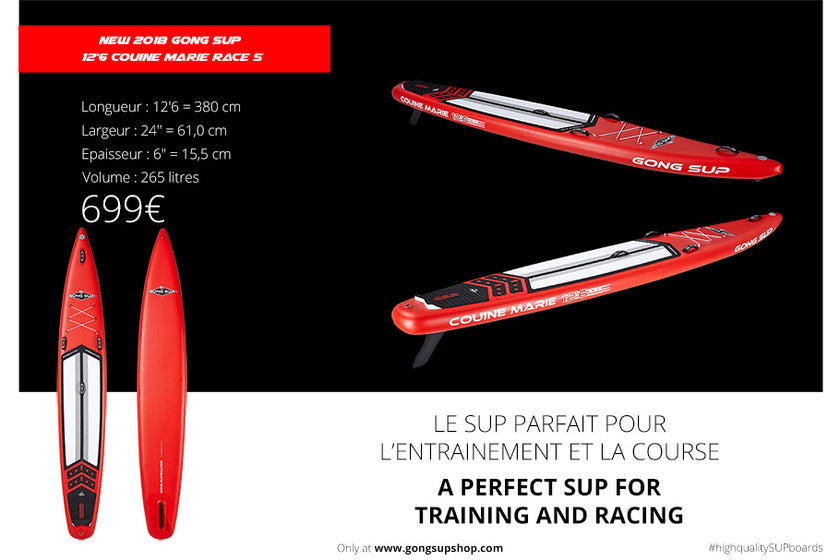 GEAR : new 2018 12'6 Couine Marie Race S !!!