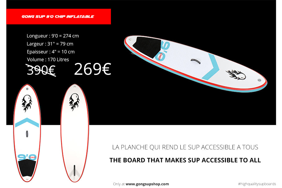 GEAR : 9'0 Chip inflatable !!!