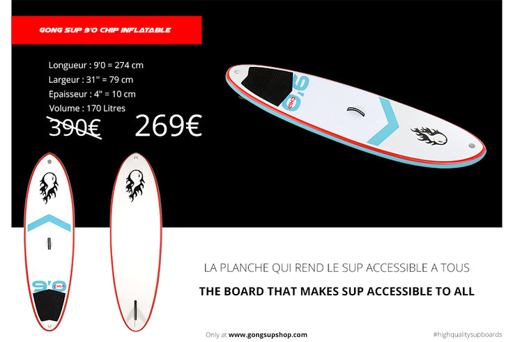 GEAR : 9'0 Chip inflatable !!!