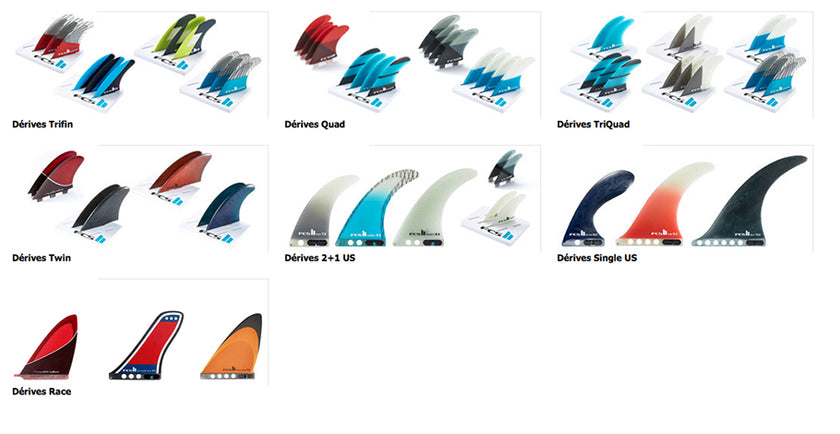 SHOP : FCS II fins !!!