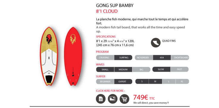 GEAR : Cloud Bamby range !!!