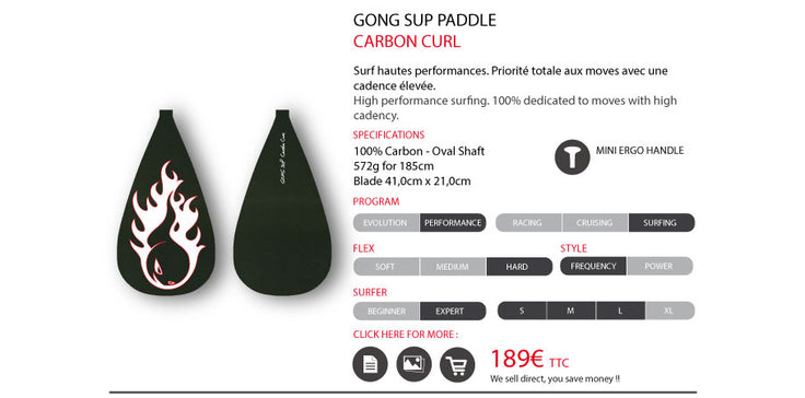 GEAR : new Carbon Curl !!!