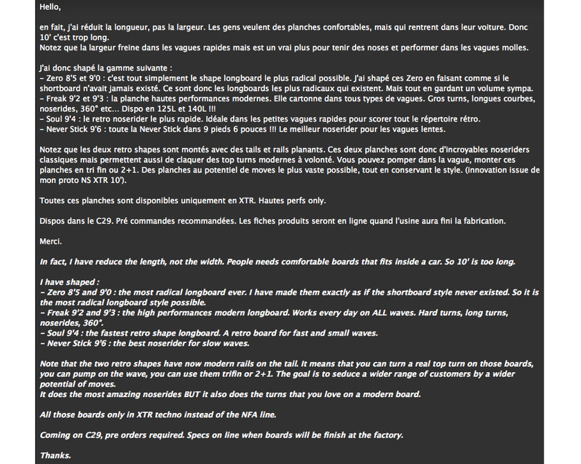 FORUM : announcement !!!