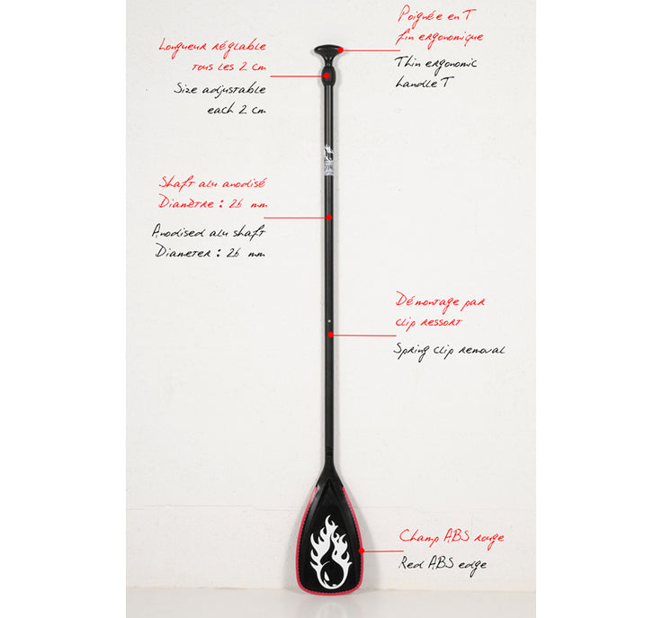 GEAR : GONG three parts Alu paddle !!!