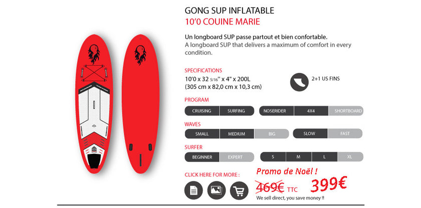 GEAR : SUP CM for beginners !!!