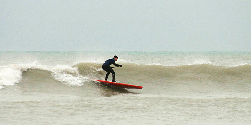 PHOTO : surfing with the Perv !!!