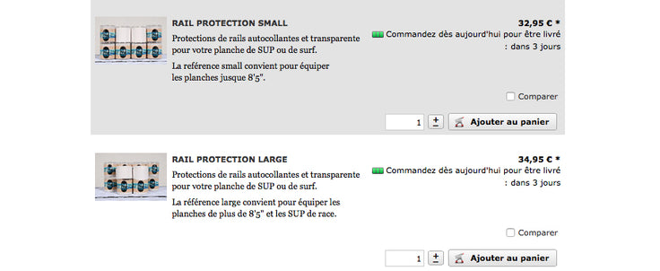 SHOP : pro rail protection !!!