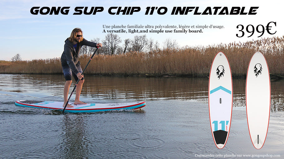 GEAR : GONG SUP Chip 11'0 inflatable !!!