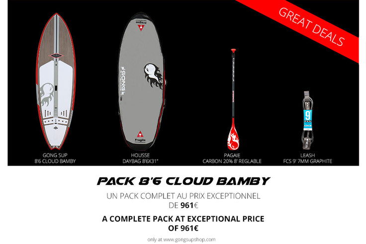 GEAR : pack 8'6 Cloud Bamby !!!