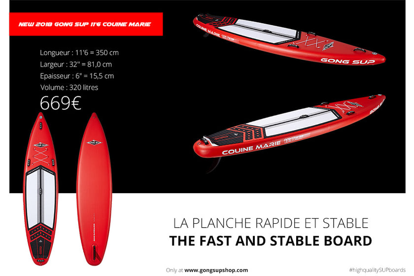 GEAR : new 2018 11'6 Couine Marie !!!