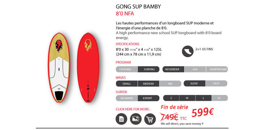 SHOP : 20% discount on NFA Bamby range !!!
