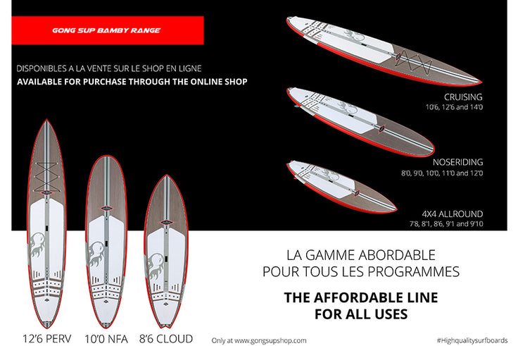 GEAR : Bamby SUP line in stock !!!