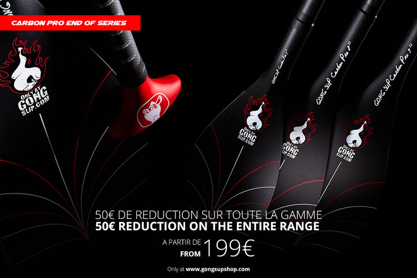 SHOP : 50?,? reduction on Carbon PRO paddles !!!