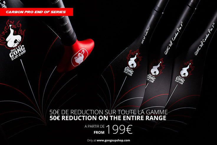 SHOP : 50?,? reduction on Carbon PRO paddles !!!