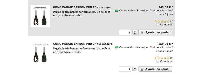 GEAR : Carbon Pro !!!