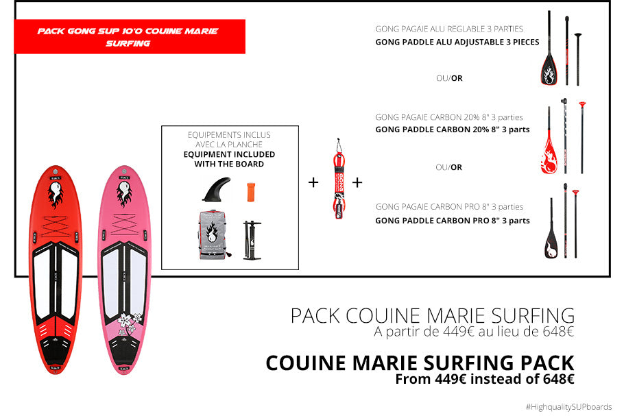 SHOP : 30% reduction on pack 10'0 Couine Marie 2017 !!!
