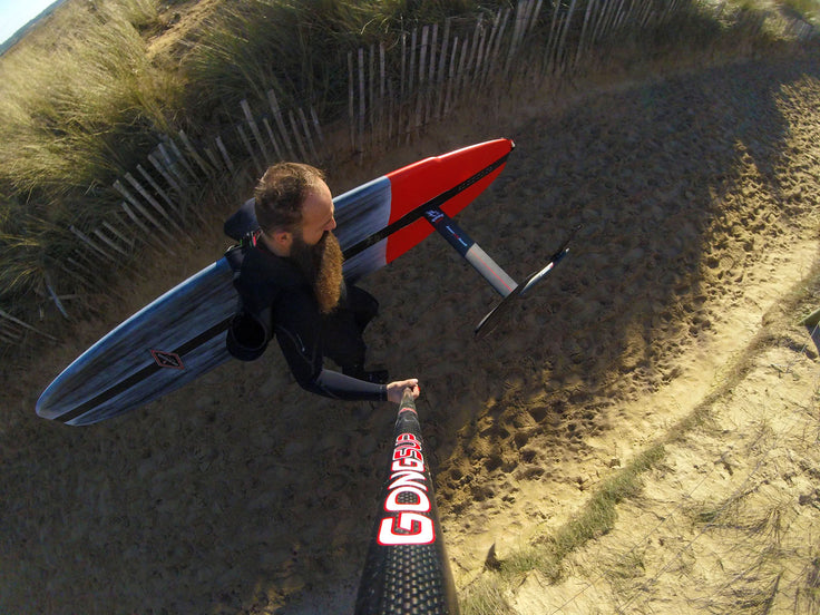 LongboardSUP foiling