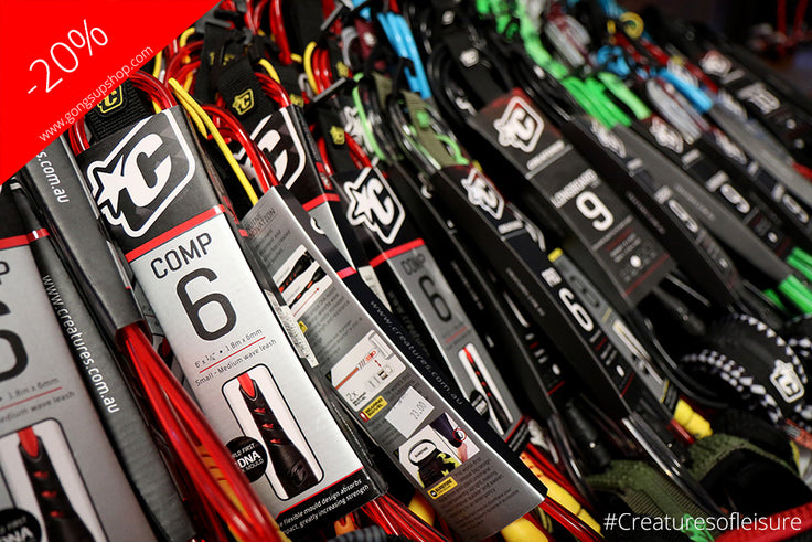 SHOP : 20% on 2016 Creatures leashes !!!