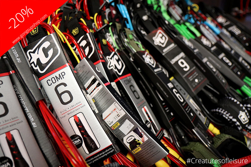 SHOP : 20% on 2016 Creatures leashes !!!
