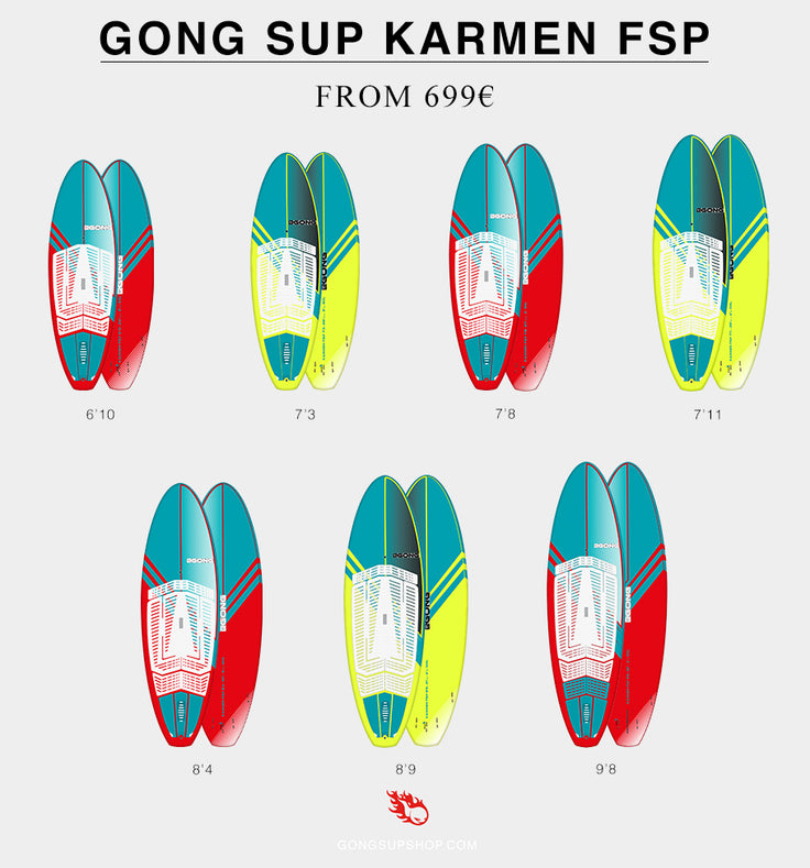 GEAR : new 2019 FSP SUP boards on pre-sale !!!