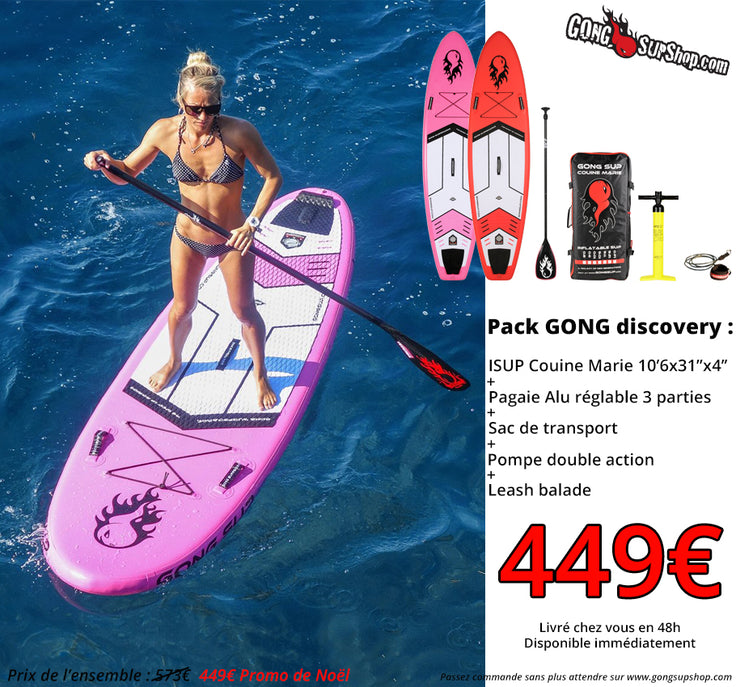 SHOP : GONG iSUP pack Discovery 449?,? !!!