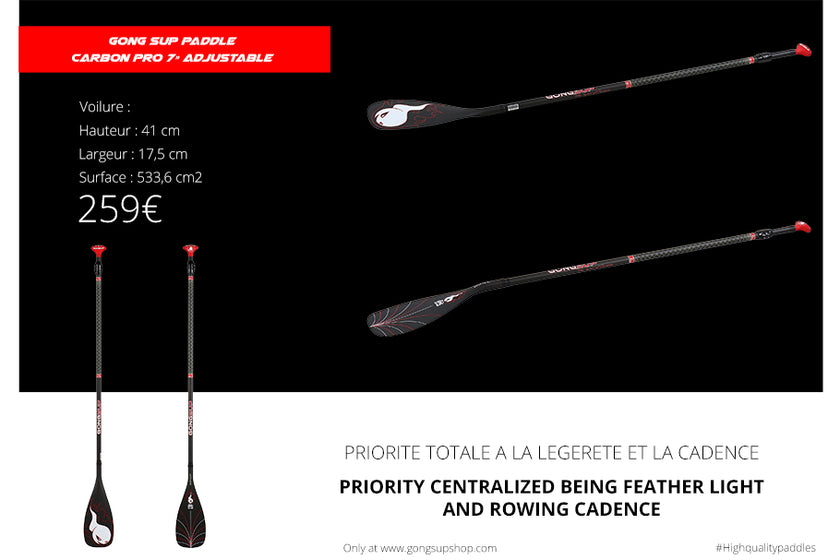 GEAR : new Carbon PRO 7" adjustable !!!