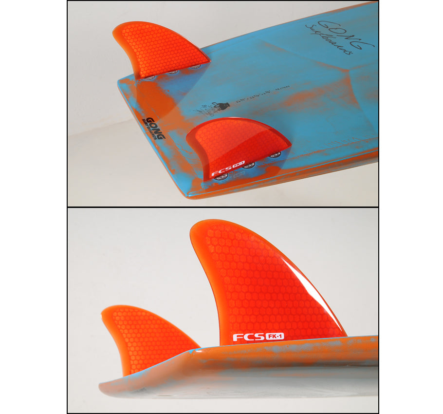 GEAR : FCS FK-1 fish keel red !!!