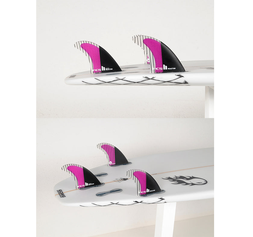 GEAR : FCS II Reactor PC carbon medium tri fin !!!