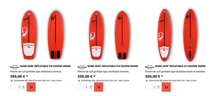 FORUM : feedback 8'0 Couine Marie surf !!!