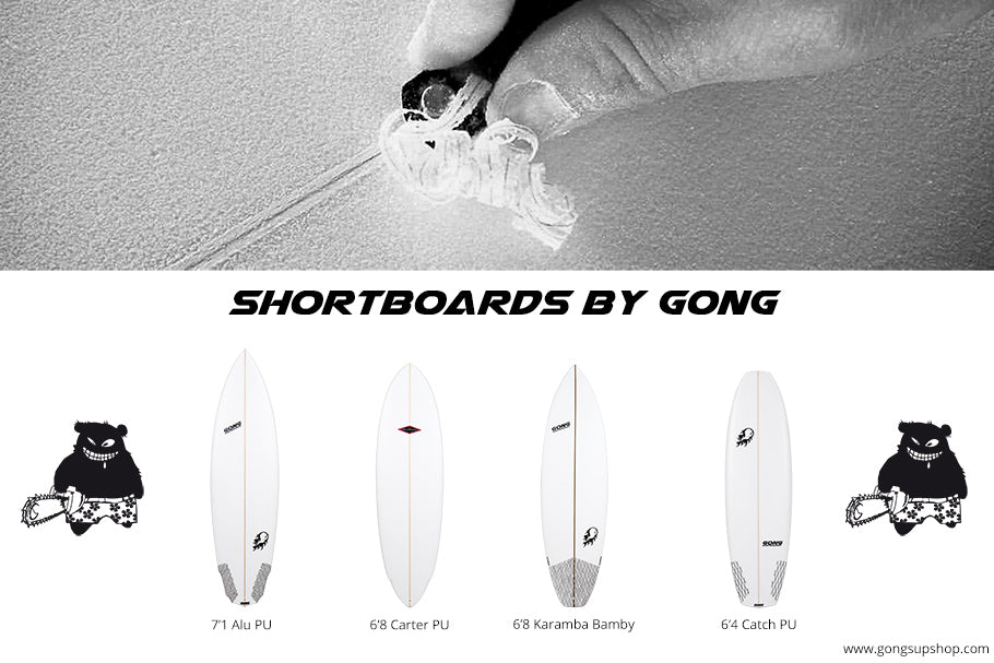 GEAR : shortboard by GONG !!!