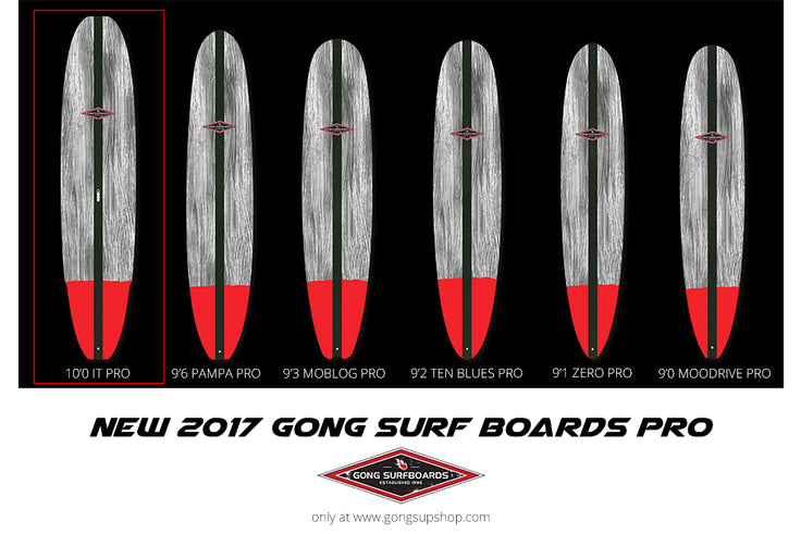 GEAR : new 2017 GONG Surf boards PRO !!!