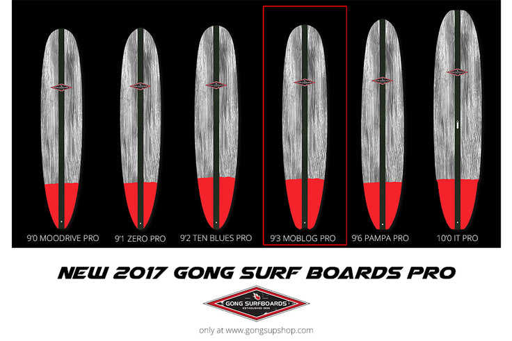 GEAR : new 2017 GONG Surf boards PRO !!!