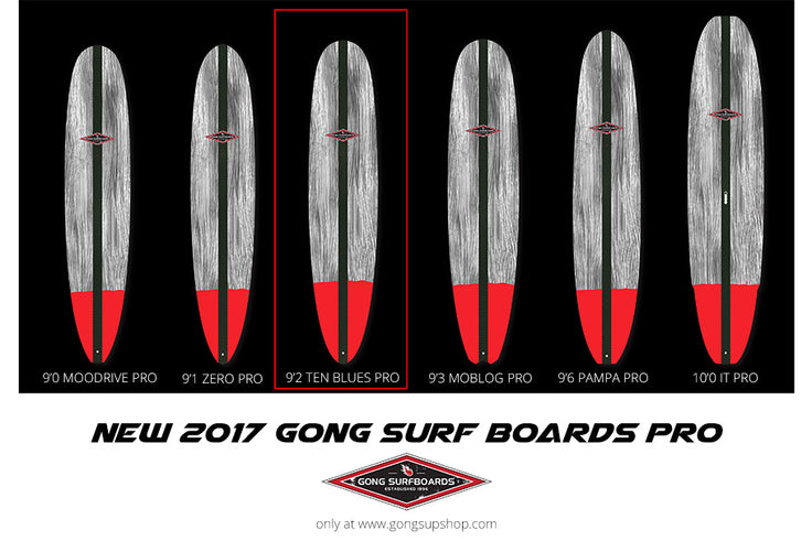 GEAR : new 2017 GONG Surf boards PRO !!!