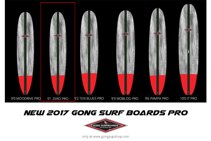 GEAR : new 2017 GONG Surf boards PRO !!!