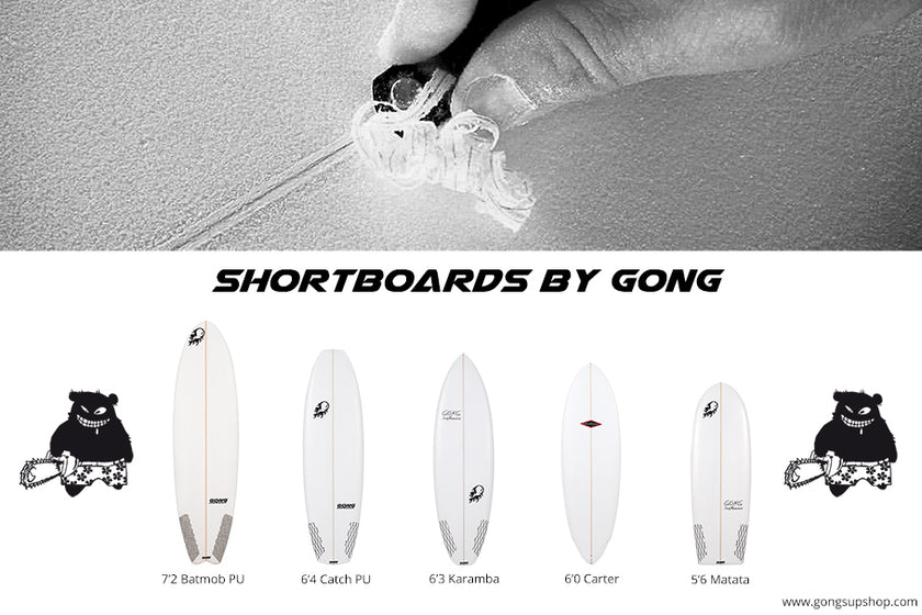 GEAR : shortboard by GONG !!!