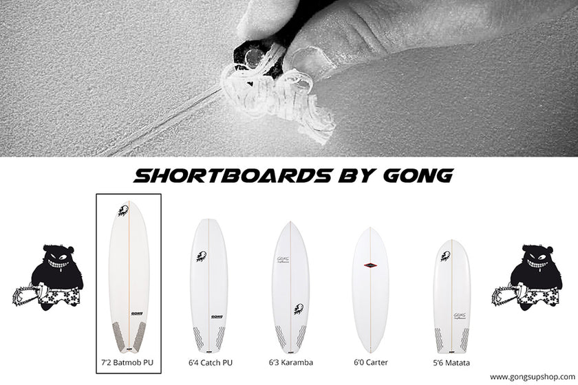 GEAR : shortboard by GONG !!!