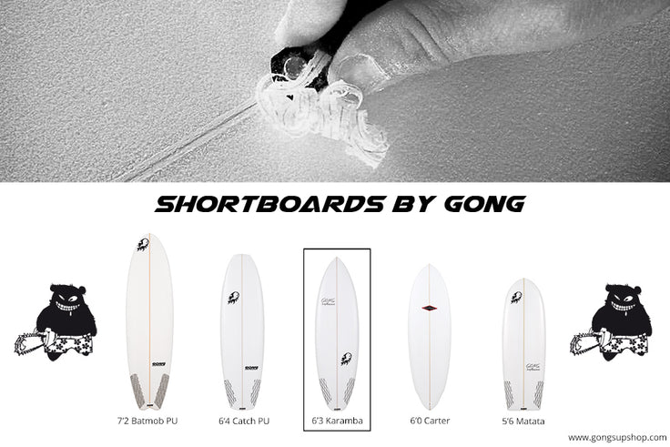 GEAR : shortboard by GONG !!!