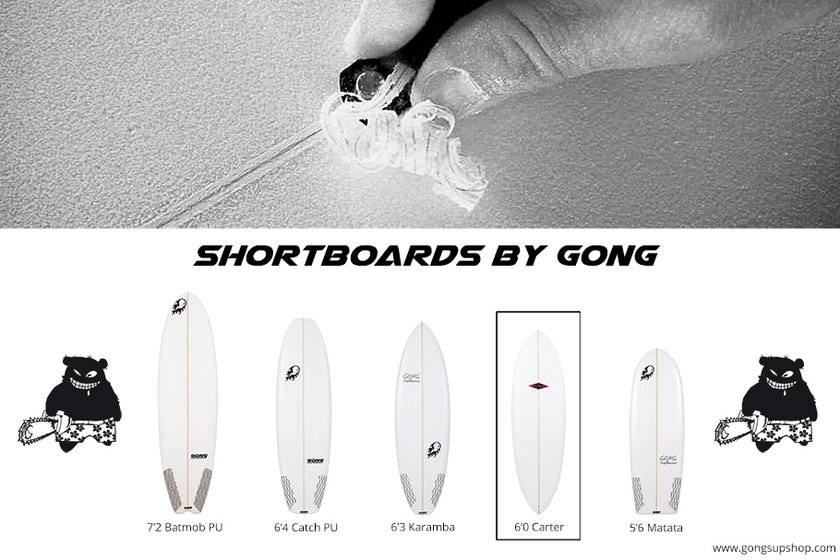 GEAR : shortboard by GONG !!!