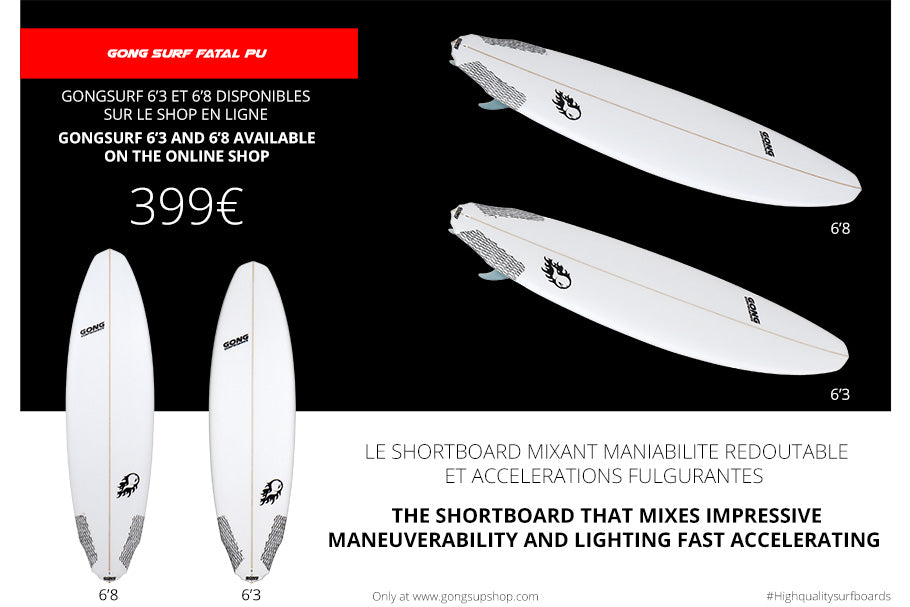 GEAR : new GONG Surf Fatal PU !!!