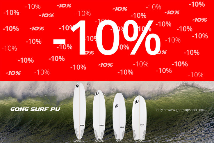SHOP : great deals on GONG surf boards !!!