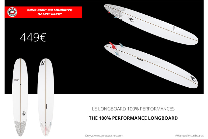 GEAR : new 9'0 Moodrive Bamby white !!!