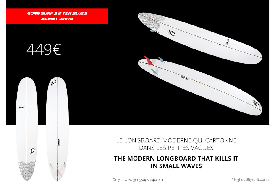 GEAR : new 9'2 Ten Blues Bamby White !!!