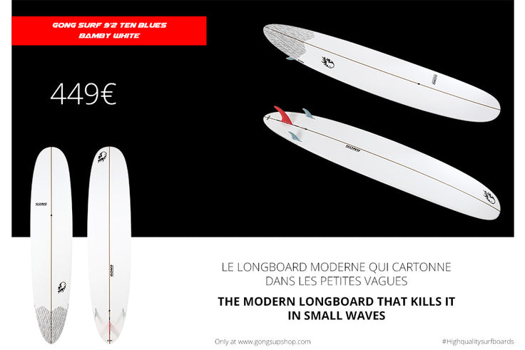 GEAR : new 9'2 Ten Blues Bamby White !!!