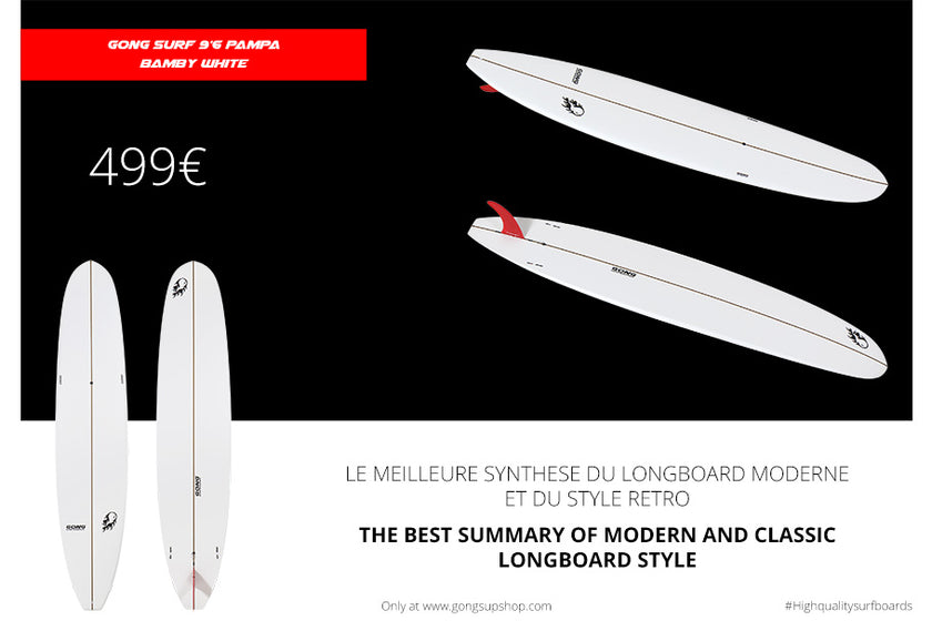 GEAR : new 9'6 Pampa Bamby White !!!