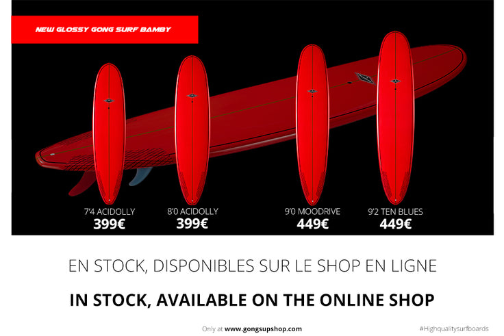 GEAR : new glossy Bamby longboard !!!