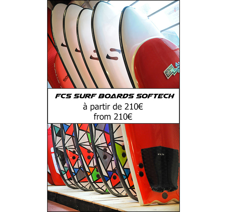 GEAR : FCS softboards !!!