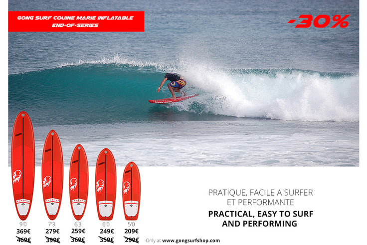 SHOP : 30% on Couine Marie surf boards !!!