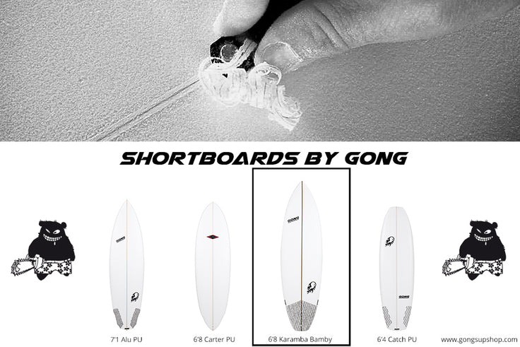 GEAR : shortboard by GONG !!!