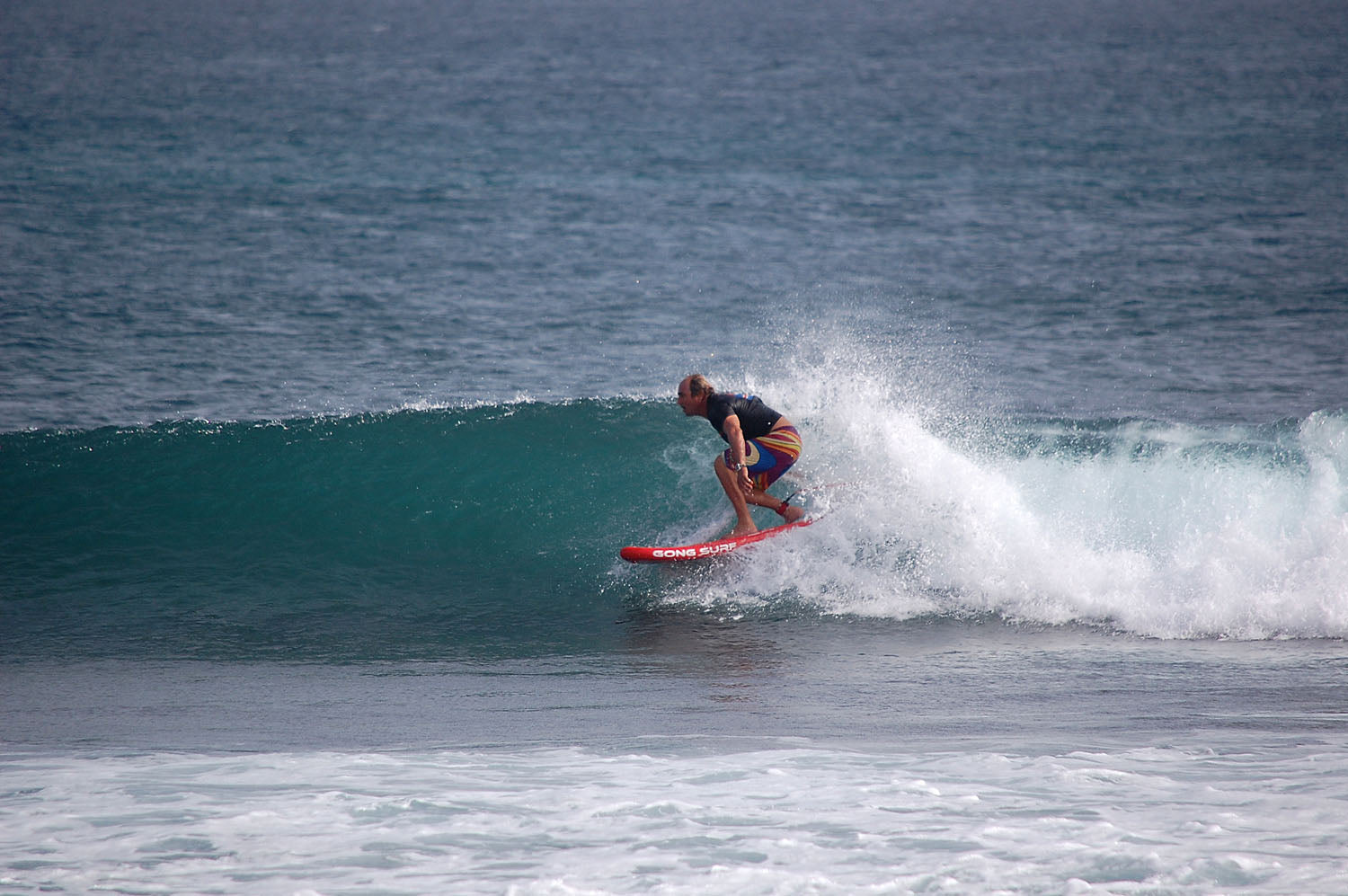 Inflatable surfing