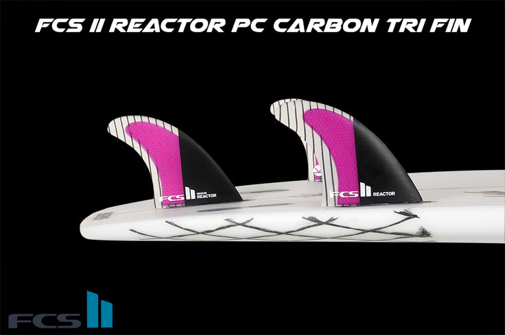 GEAR : FCS II Reactor PC carbon tri fin !!!